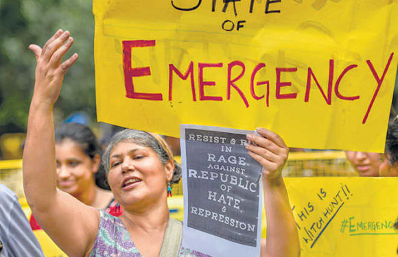 As outrage grows, Supreme Court places rights activists under house arrest